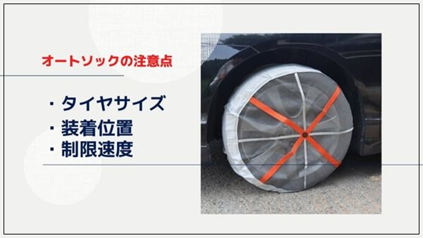 90％以上節約 255 55R19タイヤ2本分簡単装着 布タイヤチェーン オートソックローダウン車 扁平タイヤAutoSockオートソックス 