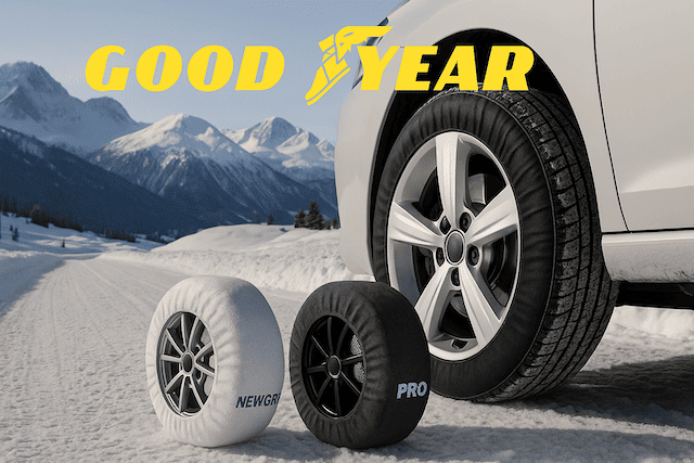 【グッドイヤーのスノーソックス】NEWGRIPとPROはどっちがいい？2025年モデル比較