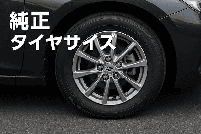 純正タイヤサイズ