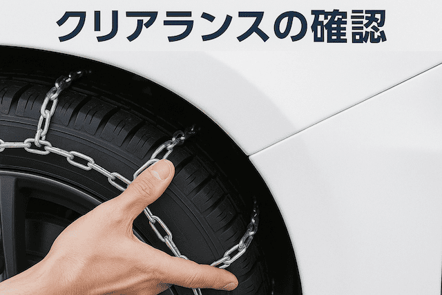 クリアランスの確認